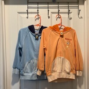Bluey and Bingo jackets
